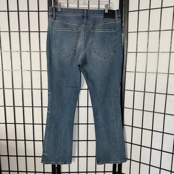 Express Distressed Mid-Rise Jeans - Picture 5 of 7